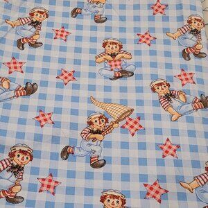 Vintage Raggedy Andy Fabric